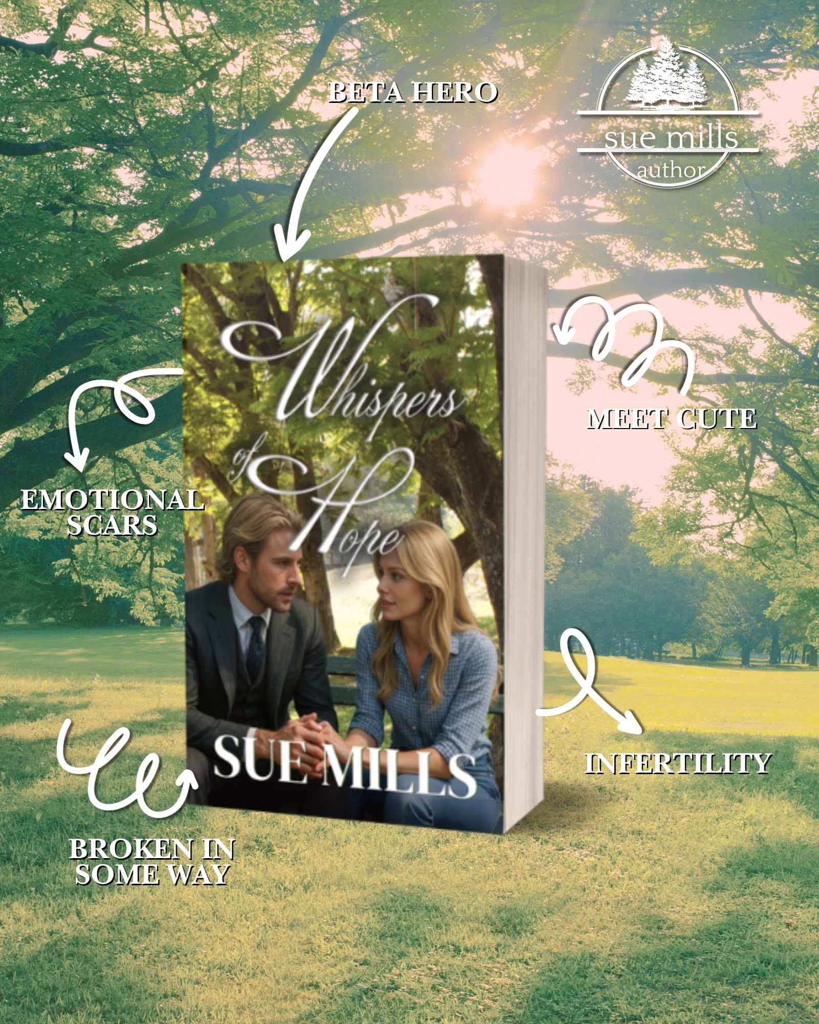 Whispers of Hope by Sue Mills author